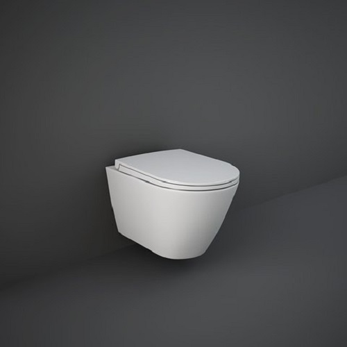 

Унітаз підвісний RAK Ceramics Sanitaryware Rimless FEELING Matt White RST23500A