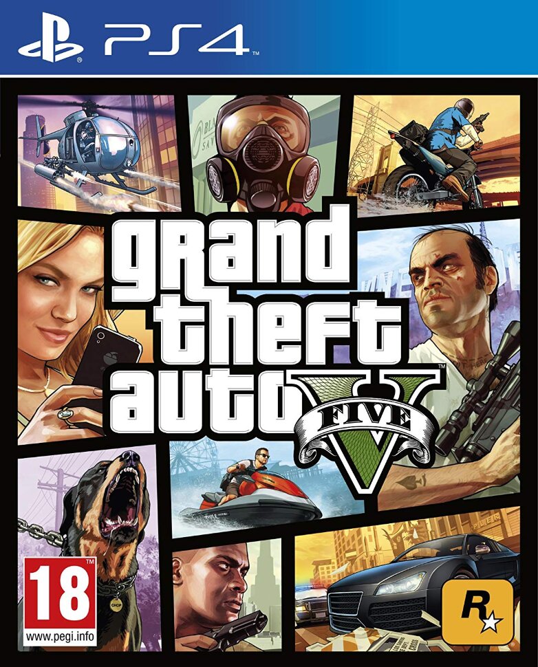 

GTA5 Grand Theft Auto 5 (PS4)