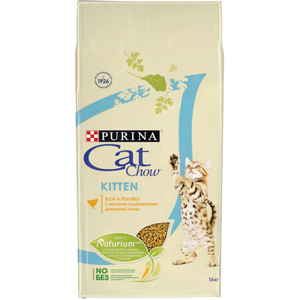 

Сухой корм для котят Cat Chow Kitten 15кг