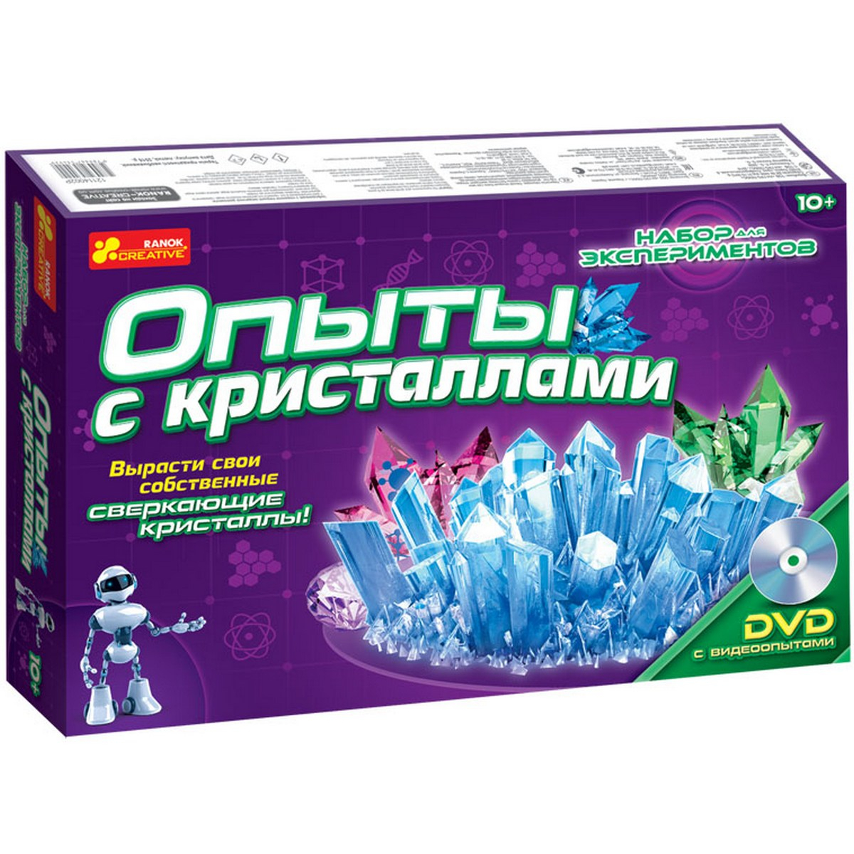 

Набор Ranok-Creative "Опыты с кристаллами" (0320)