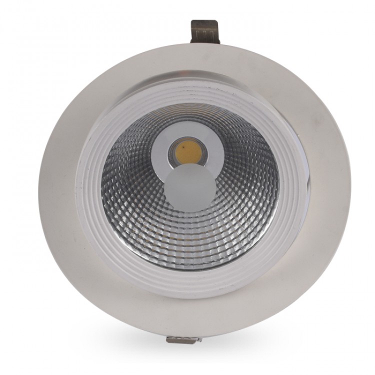 

Светодиодный LED светильник встраиваемый поворотный Feron Professional AL250 18W белый
