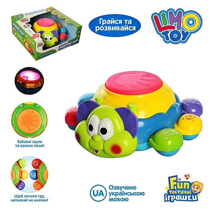 

Музичний розвиваючий Жук Limo toy різнокольоровий 7259UA