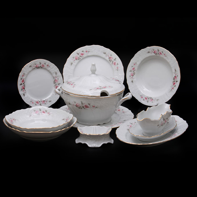 

Столовый сервиз 26пр./6п . bernadotte Thun фарфор Чехия