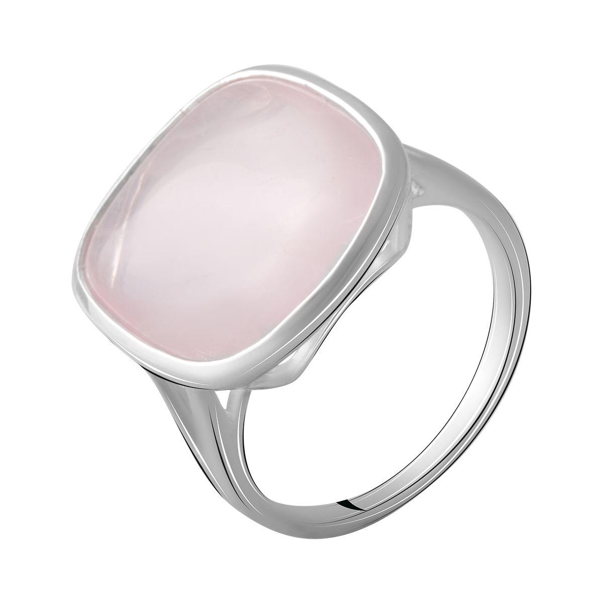 

Серебряное кольцо SilverAlex с натуральным розовым кварцем 9.283ct 18 размер