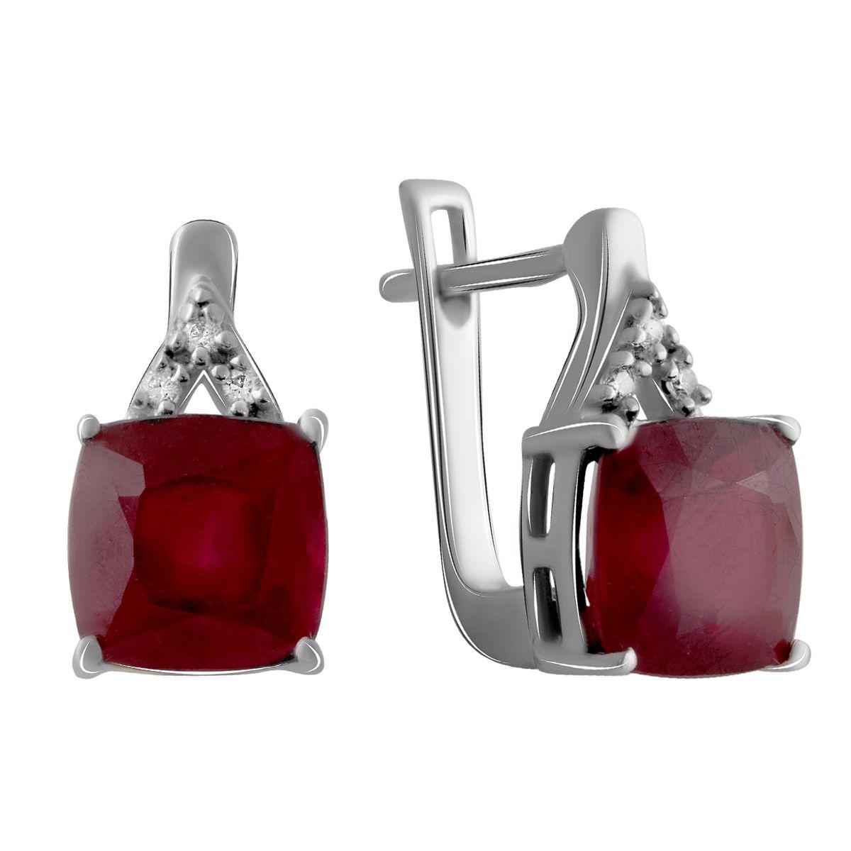 

Серебряные серьги SilverAlex с натуральным рубином 7.033ct