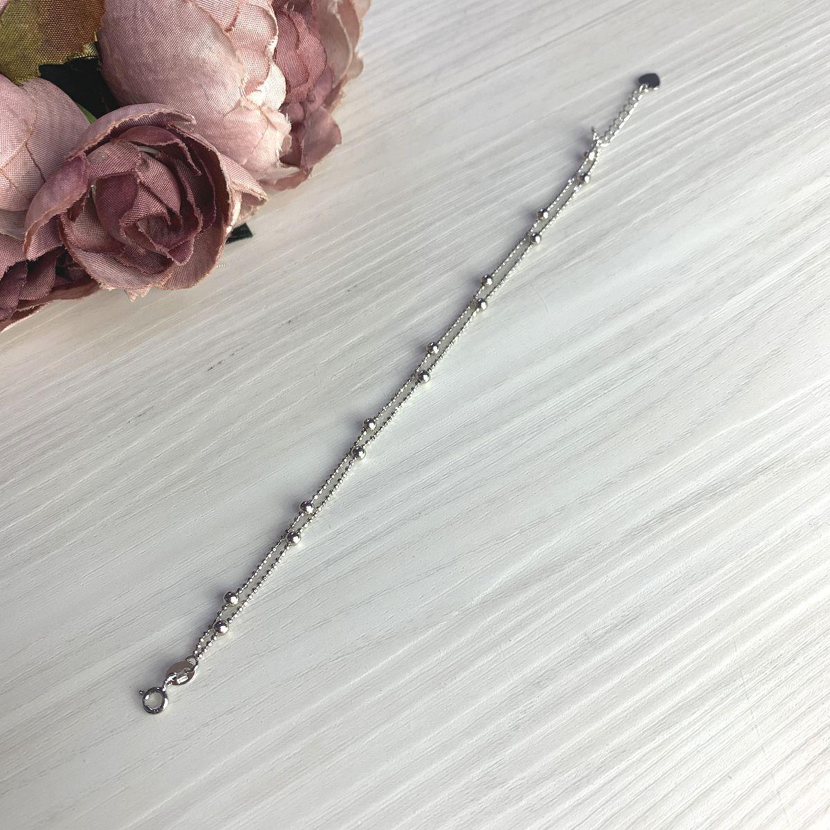 

Серебряный браслет SilverAlex без камней 1720 размер