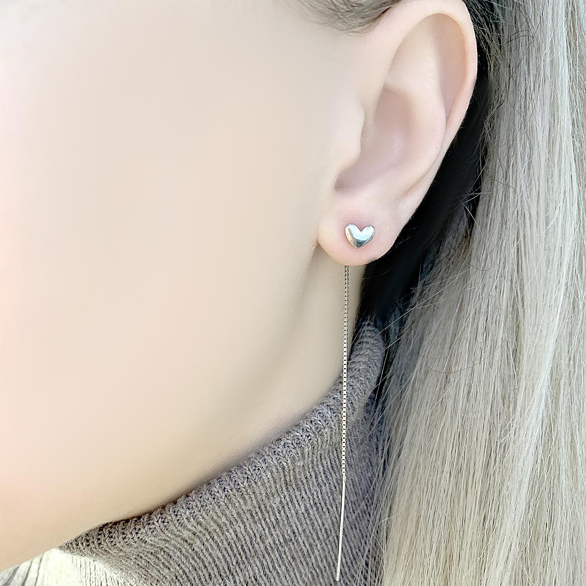 

Серебряные серьги SilverAlex без камней