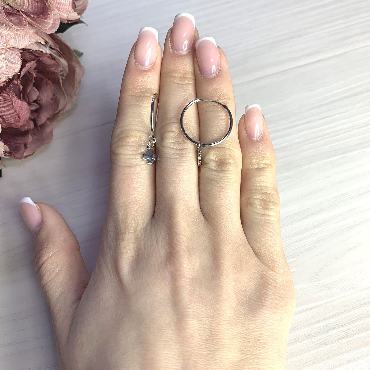

Серебряные серьги SilverAlex без камней