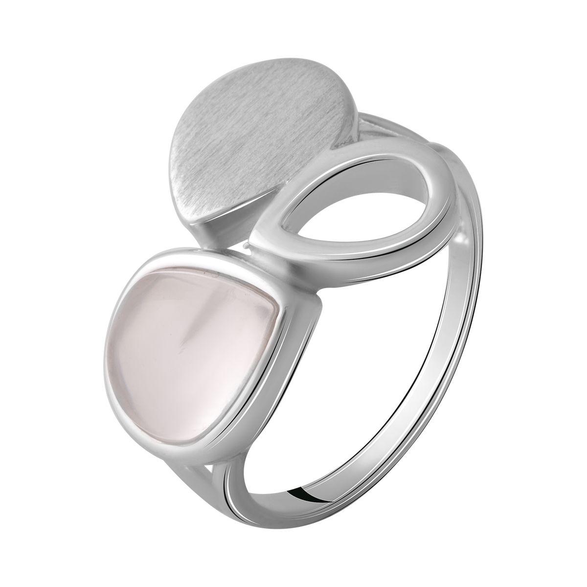 

Серебряное кольцо SilverAlex с натуральным розовым кварцем 1.833ct 17 размер