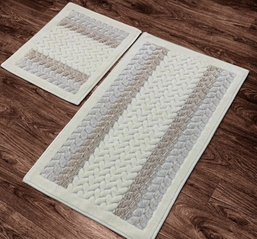 

Набор ковриков Zugo Home Mercan Fidisi 50x60+60x100 см