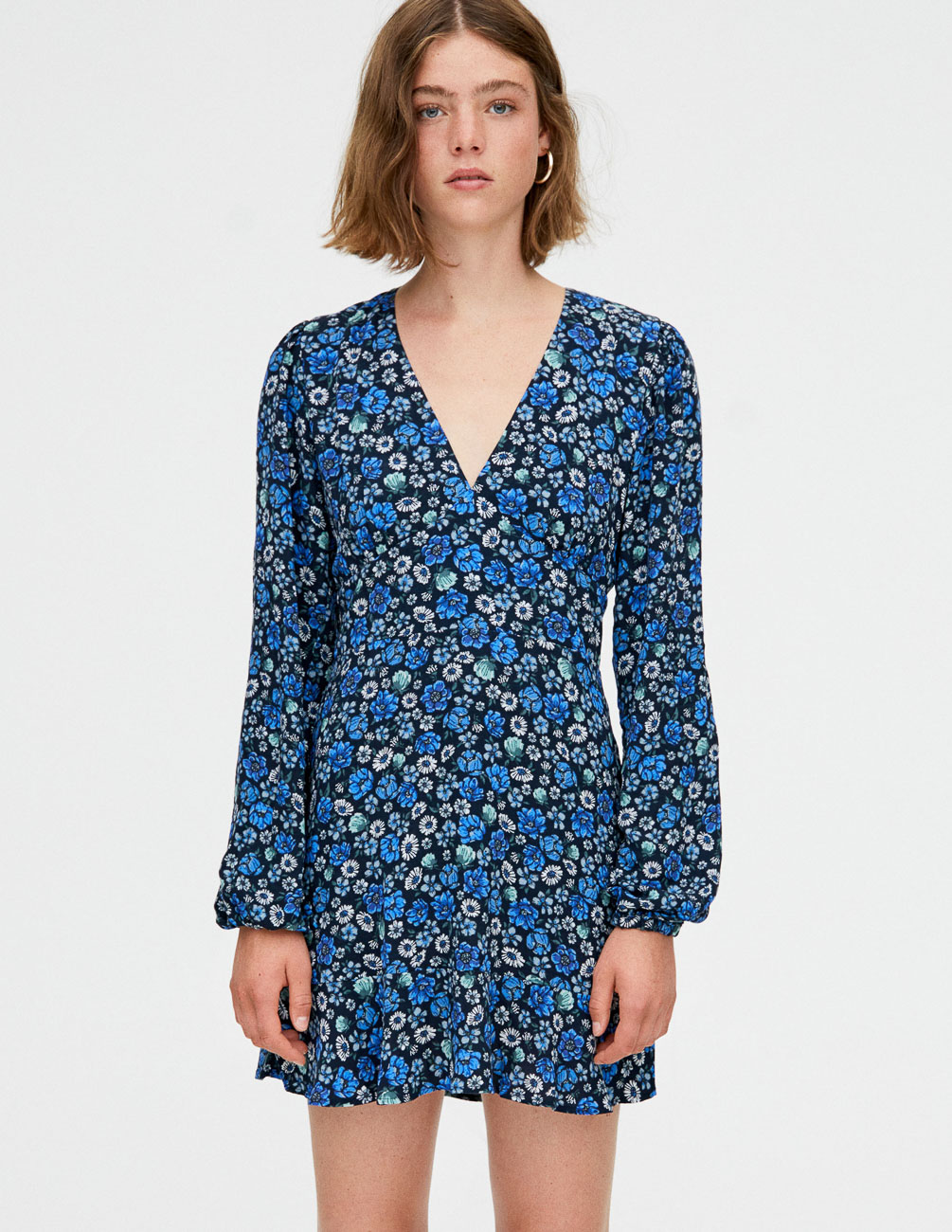 

Платье PULL & BEAR Ж1056131 (9390/372/400) цвет синий XL