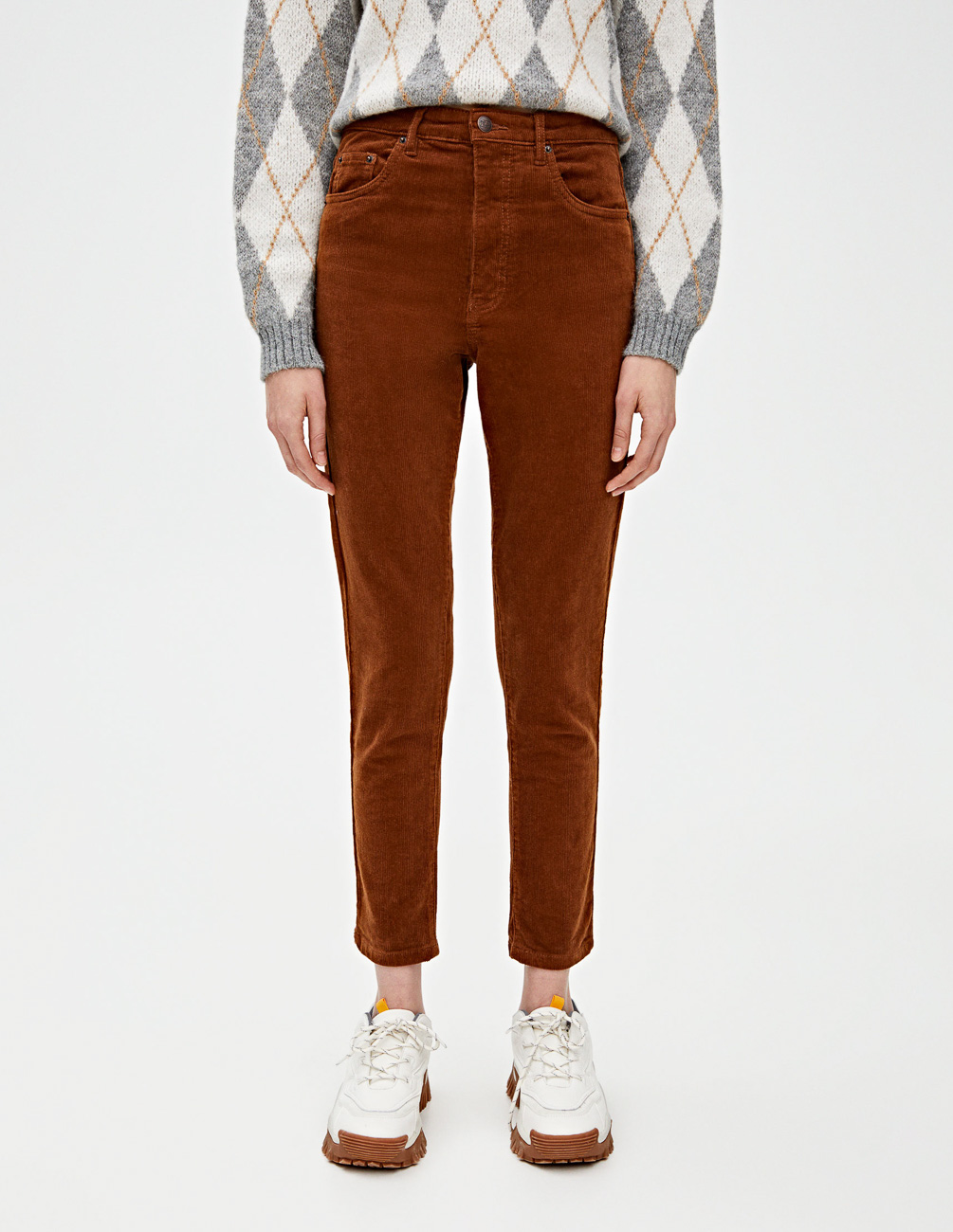 

Брюки PULL & BEAR Ж1055974 (5979/350/705) цвет коричневый XXS