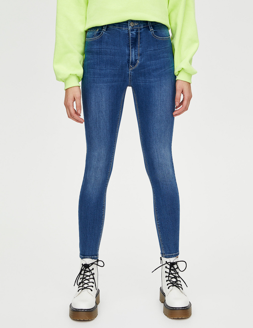 

Джинсы PULL & BEAR Ж1055940 (5687/314/427) цвет синий XS