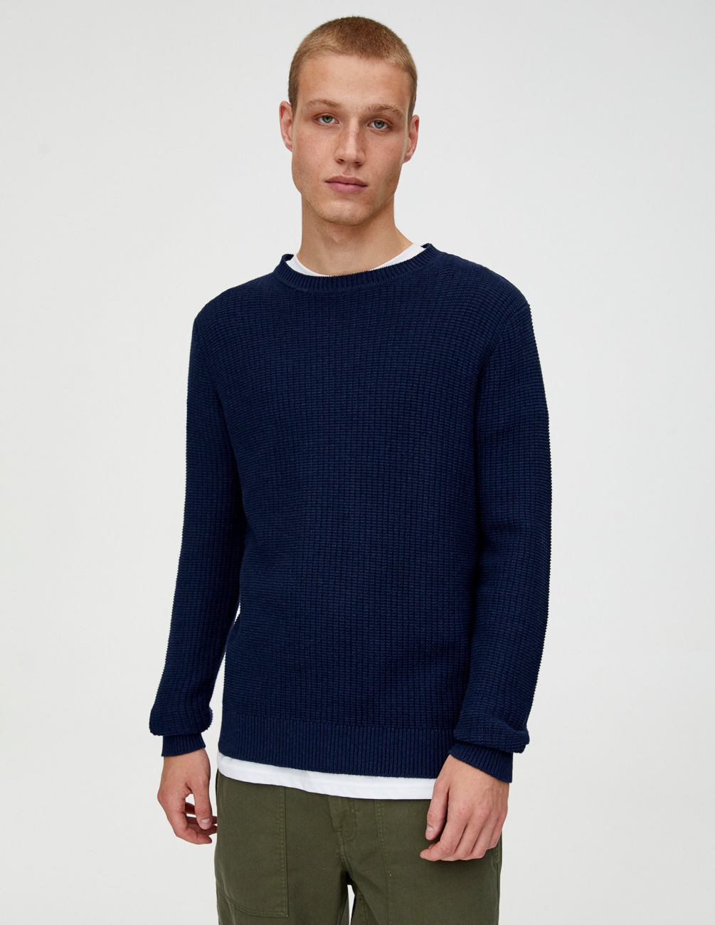 

Джемпер PULL & BEAR М0107571 (5559/501/401) цвет синий L