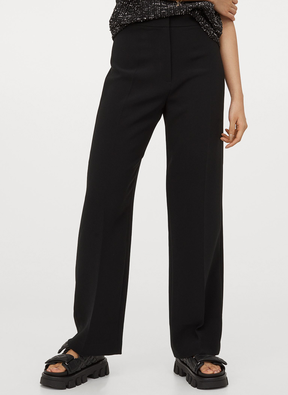 

Брюки H&M Ж1056630 цвет черный M