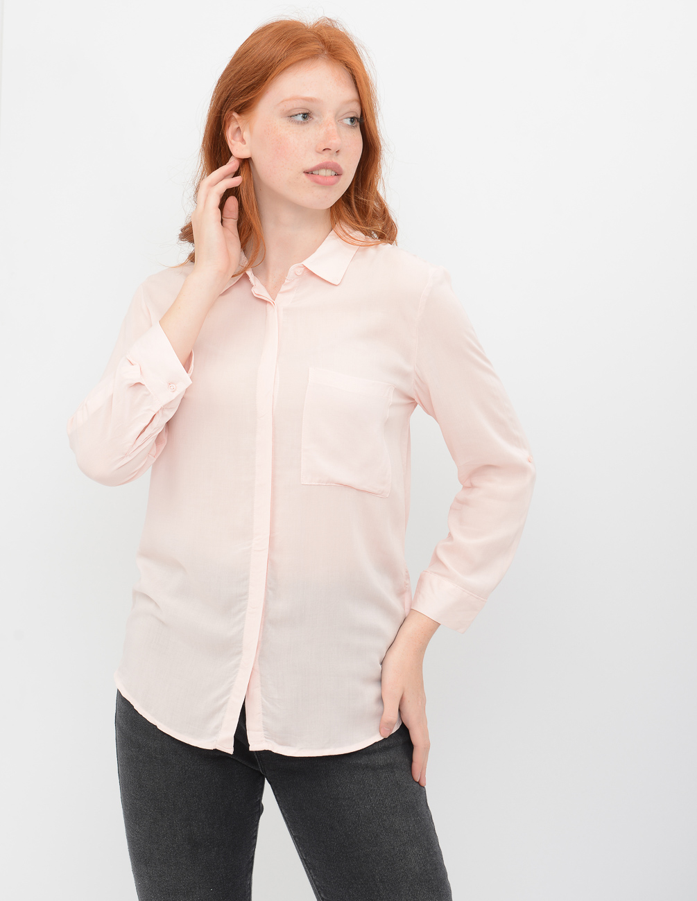

Рубашка PULL & BEAR Ж1056423 (9471/333/622) цвет розовый, Рубашка PULL & BEAR Ж1056423 (9471/333/622) цвет розовый L