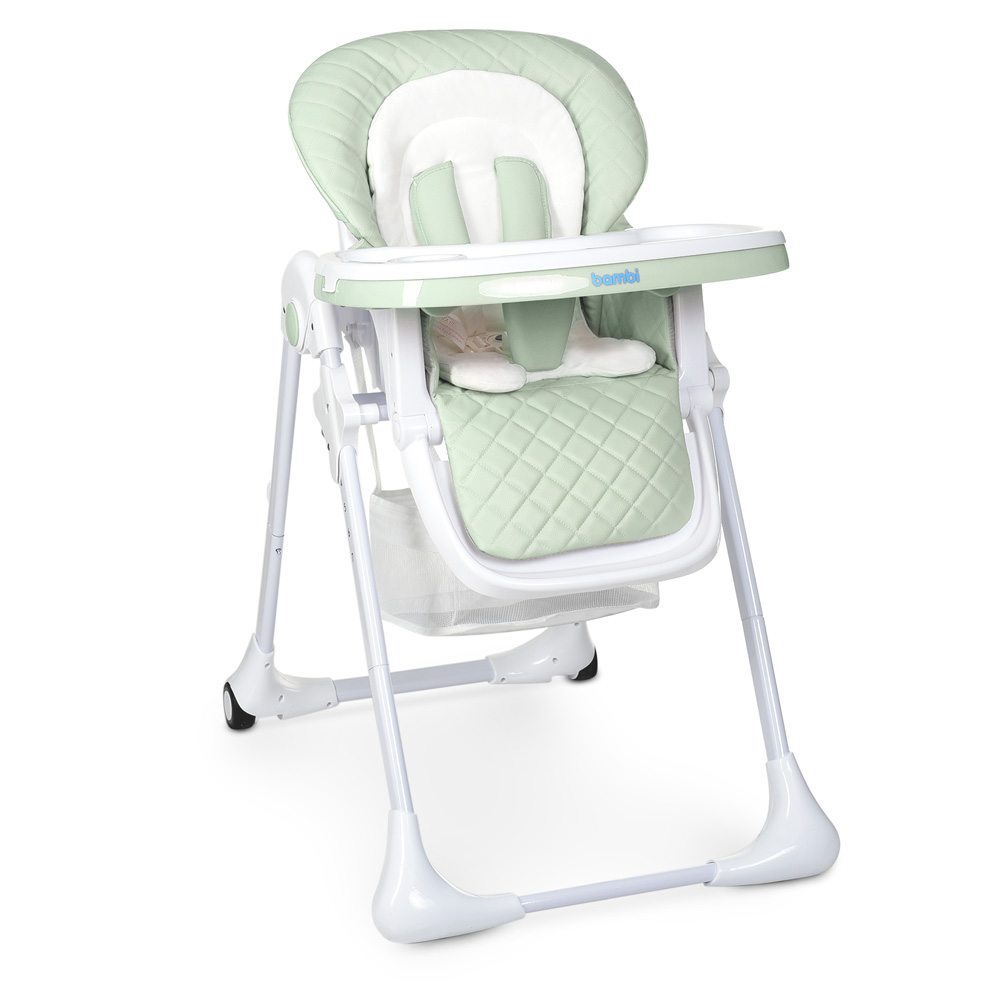 

Стульчик для кормления Bambi M 3890 Pale Green QT