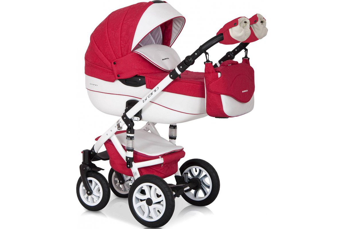 

Универсальная коляска 2 в 1 Riko Brano Ecco 20 Sport Red