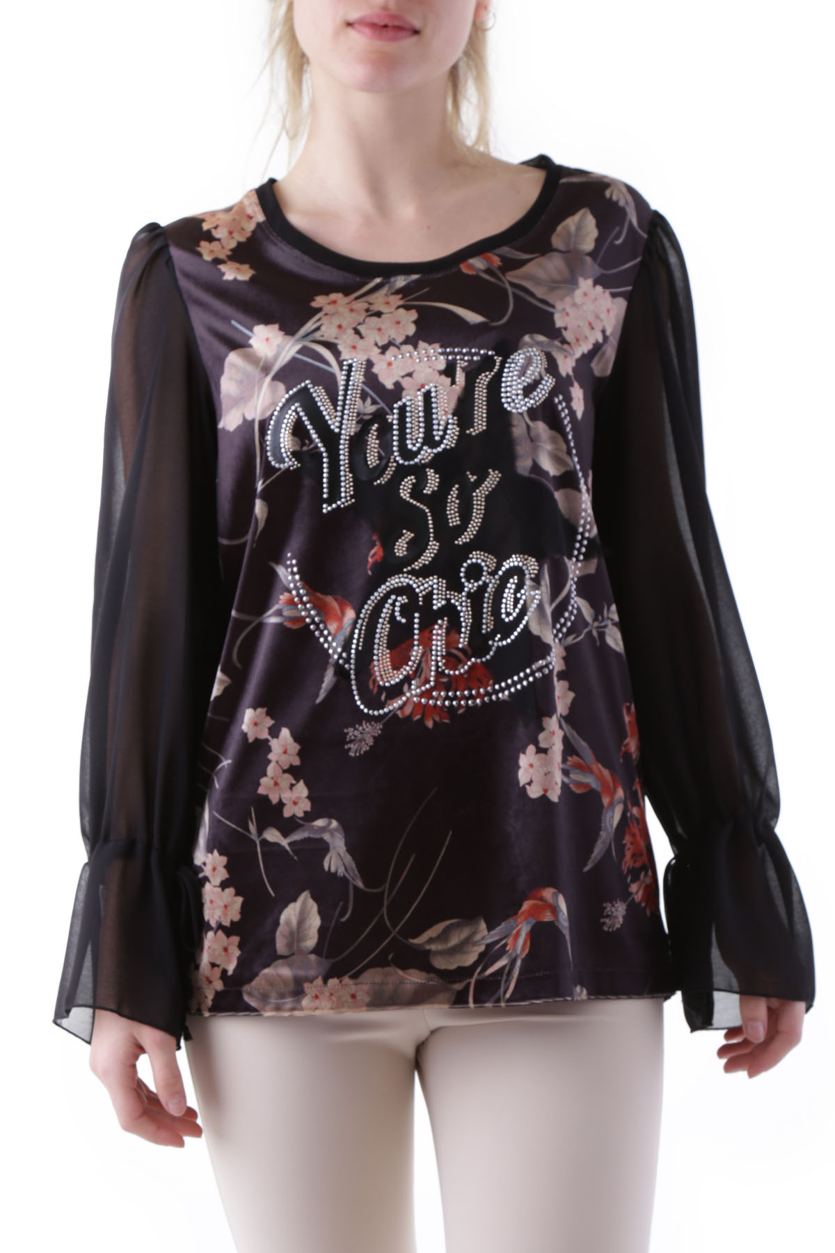 

Блуза Olivia Hops Black  черный, Блуза Olivia Hops Black 42 черный