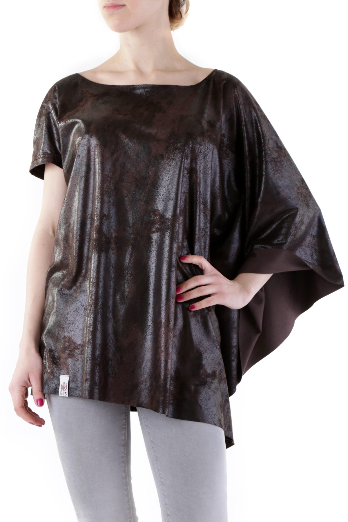 

Блуза 525 Dark Brown T.U. темно-коричневый