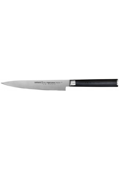 

Кухонный нож Samura Mo-V универсальный 150 мм Black (SM-0023)