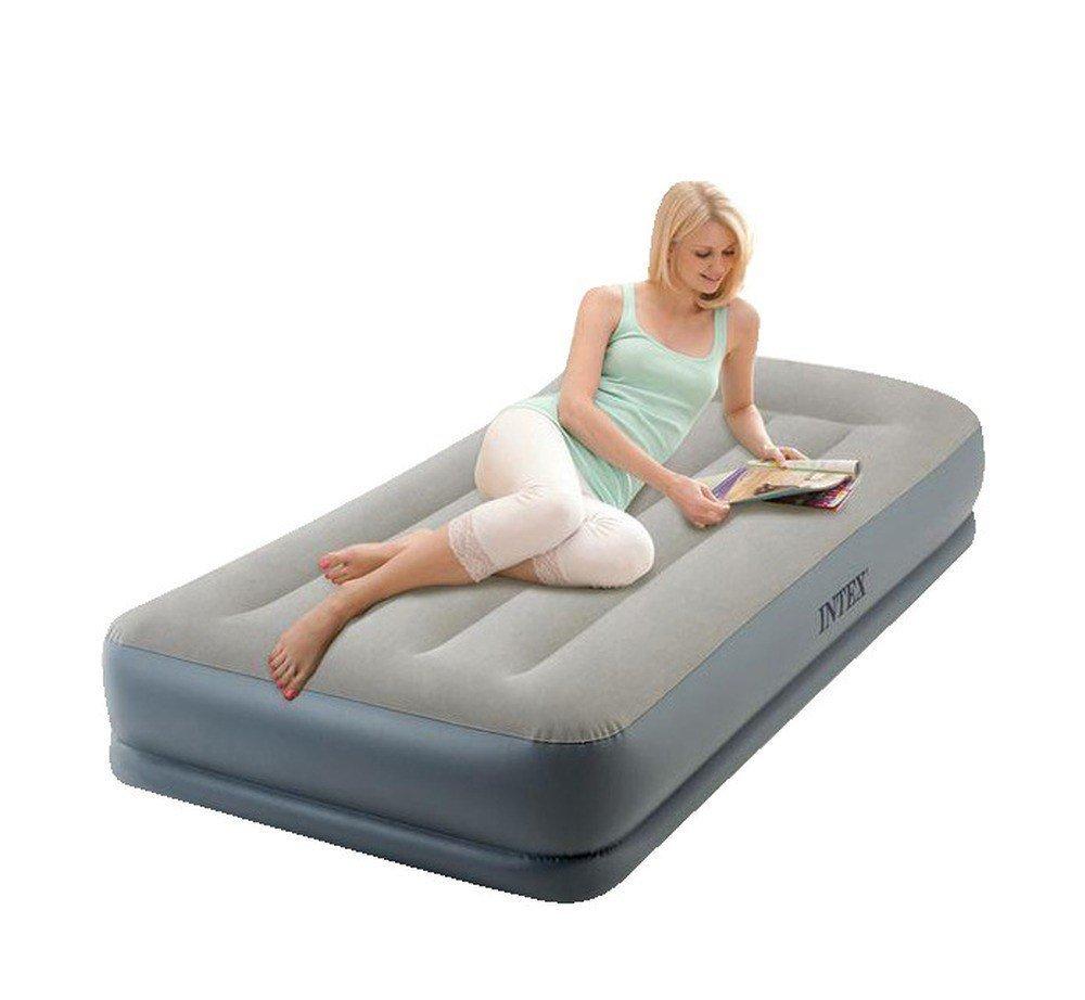 

Кровать надувная одноместная Intex 64116 со встроенным электронасосом 99x191x30 см (Ibk-64116)
