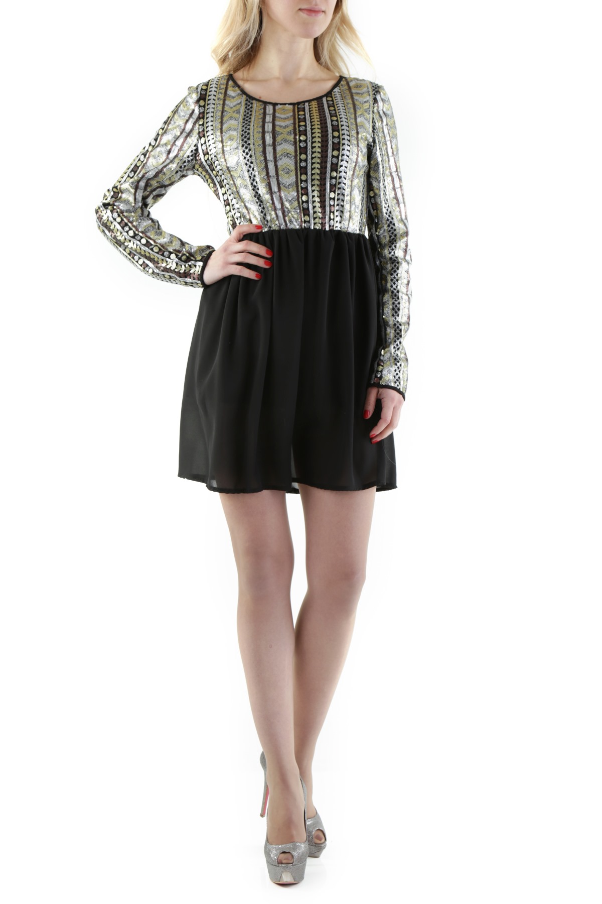 

Коктейльное платье 525 Black  черный, Коктейльное платье 525 Black S черный