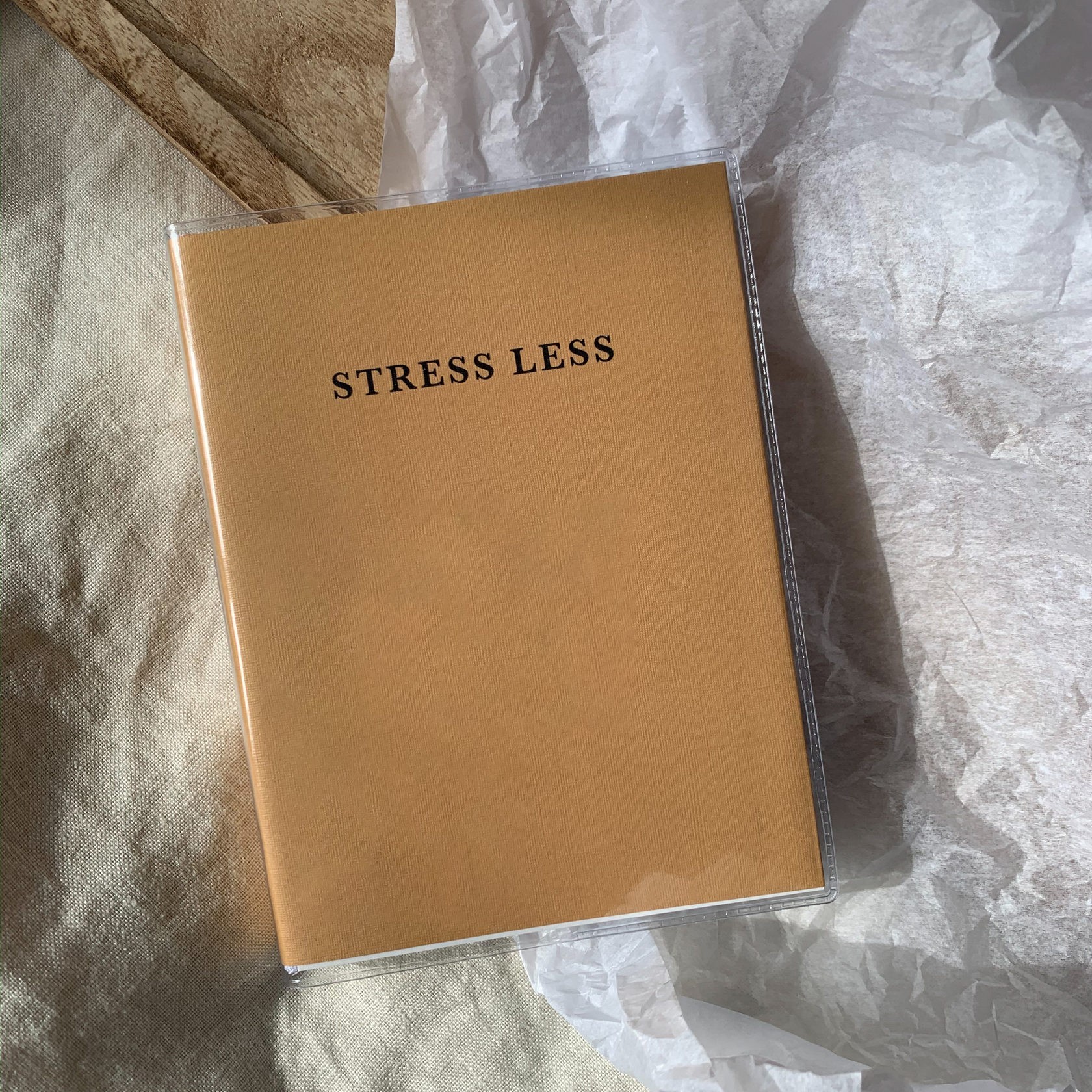 

Планер Mini Stress less 12x16 см с разворотами на неделю