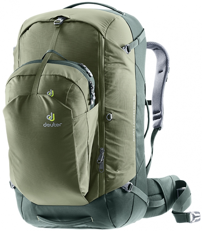 

Рюкзак Deuter Aviant Access Pro 70 колір 2243 khaki-ivy (3512220 2243)
