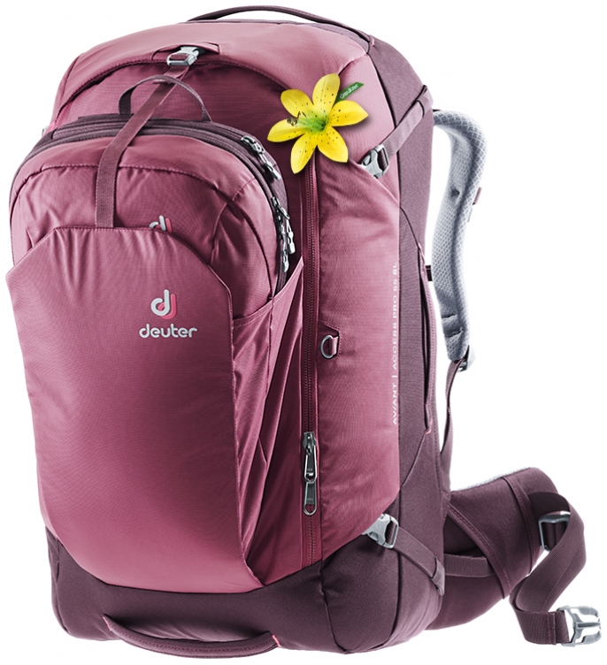 

Рюкзак Deuter Aviant Access Pro 55 SL колір 5543 maron-aubergine (3512120 5543)