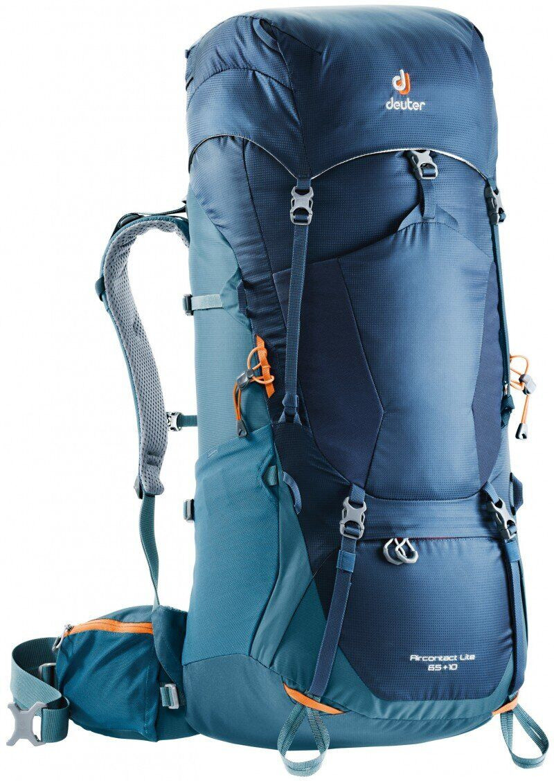 

Рюкзак Deuter Aircontact Lite 65+10 колір 3396 navy-arctic (4340318 3396)