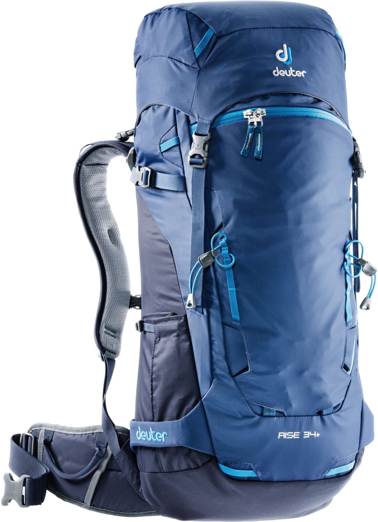 

Рюкзак Deuter Rise 34+ колір 3130 steel-navy (3301318 3130)