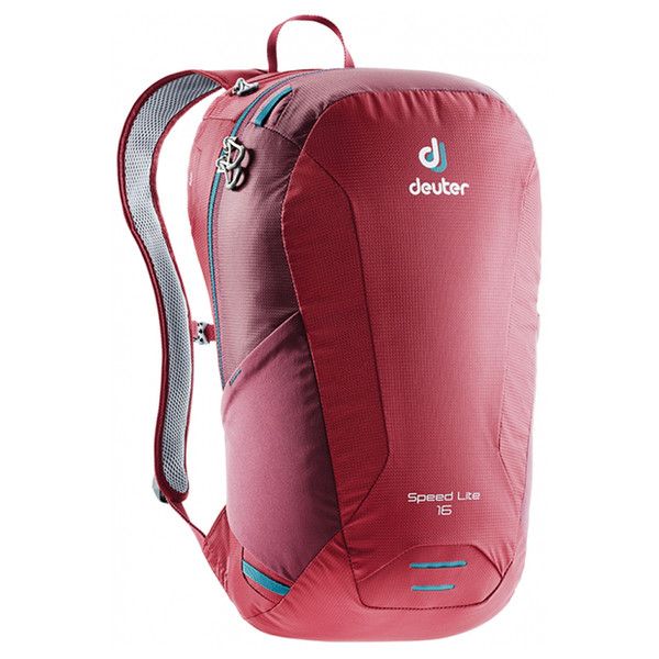 

Рюкзак Deuter Speed Lite 16 колір 5528 cranberry-maron с поясным ремнем (3410119 5528)