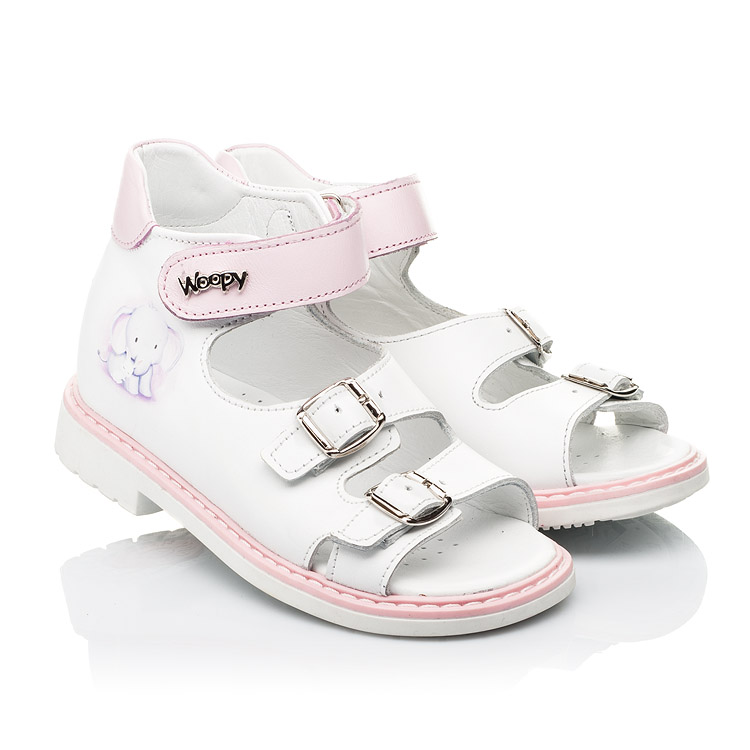 

Босоножки Woopy Orthopedic 21 белый (8063)