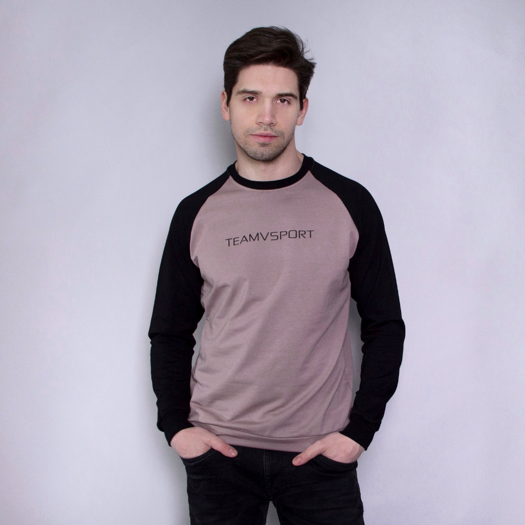 

Мужской свитшот Teamv Raglan Sport 2 Мокко XL