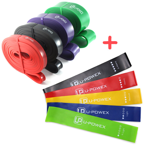 

Резинки для фитнеса U-POWEX + Петли U-POWEX