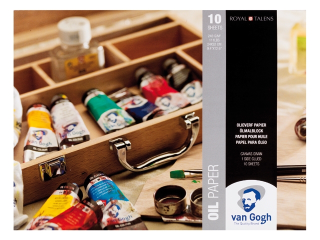 

Блок для масляных красок Van Gogh 240г 10л 30х40см
