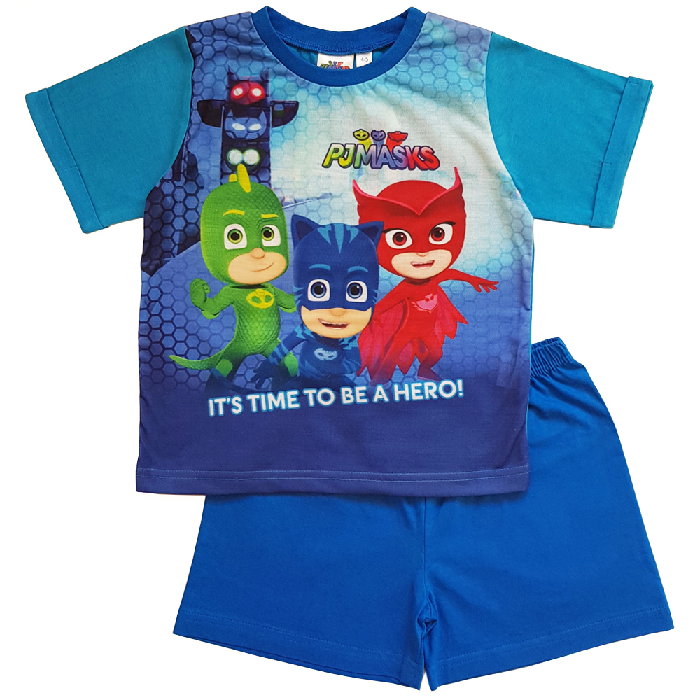 

Комплект (футболка+шорти) Disney PJ Masks 110 см 4 - 5 р. Синій