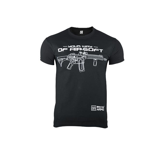 

Футболка Specna Arms Your Way of Airsoft V.2 Black Size, Футболка Specna Arms Your Way of Airsoft V.2 Black Size L