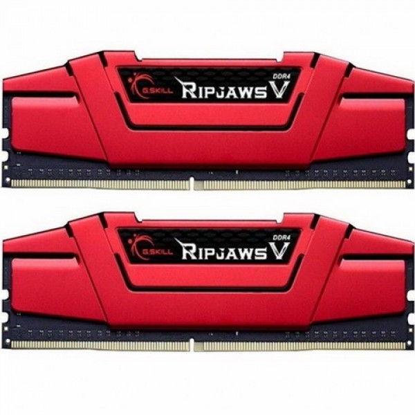 

DDR4 2х8GB/3000 G.Skill Ripjaws V Red (F4-3000C15D-16GVR)