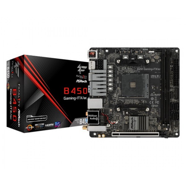 

ASRock Fatal1ty B450 Gaming-ITX/ac Socket AM4