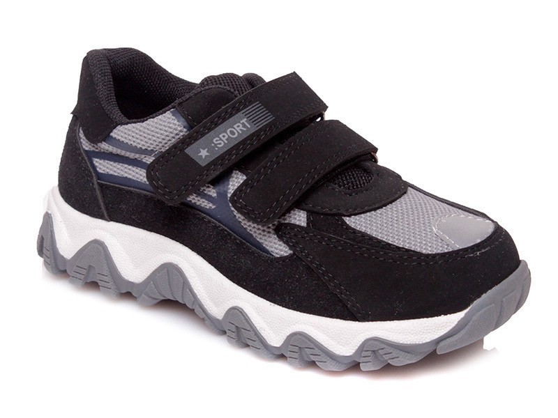 

Кросівки Weestep (29р) 18 см чорні з сірим