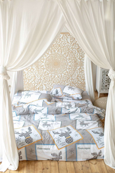 

Комплект постельного белья Prestige Картины Евро (SKL29-250694)