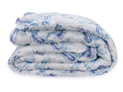 

Одеяло Био Пух Leleka-Textile Полуторный 140х205 Перышки (SKL53-239818)