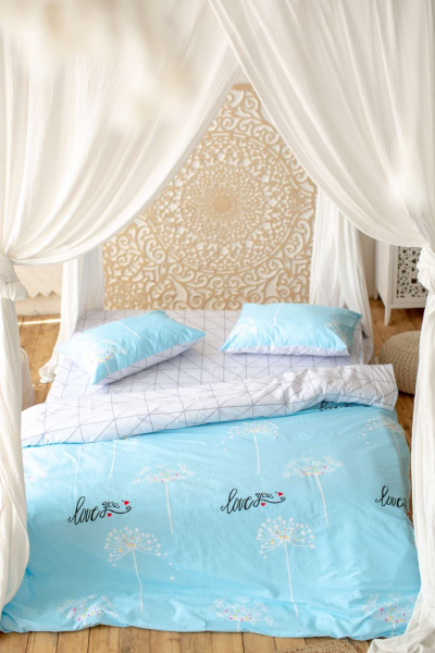 

Комплект постельного белья Prestige Gold Love Евро (SKL29-250676)