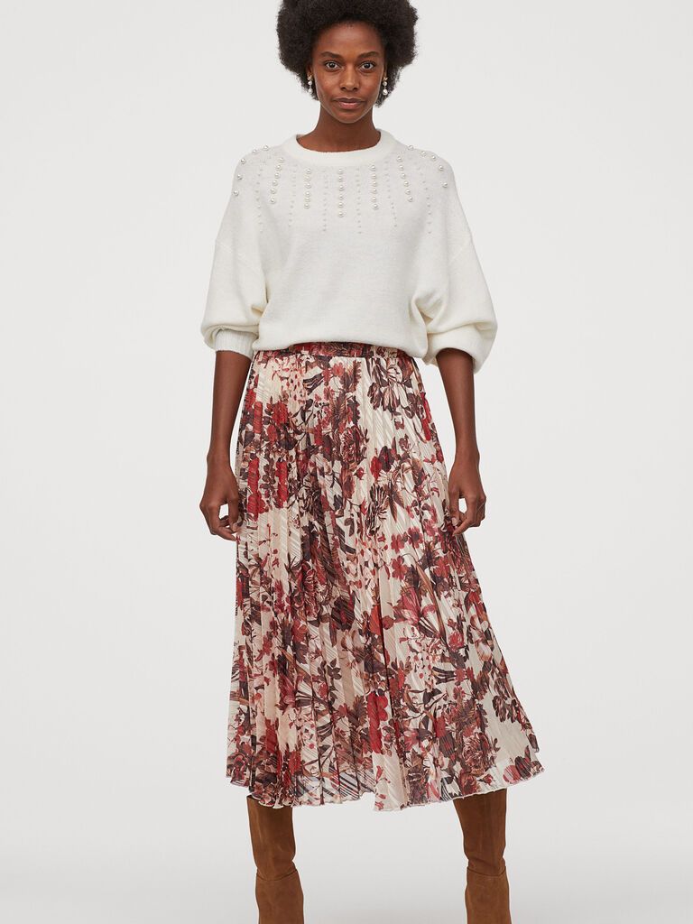 

Юбка H&M 060820360 L Бежевая
