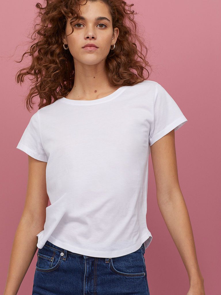 

Футболка H&M 060610776 XXL Белая