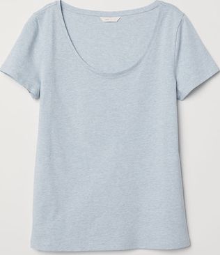 

Футболка H&M 060610776_blue L Голубая