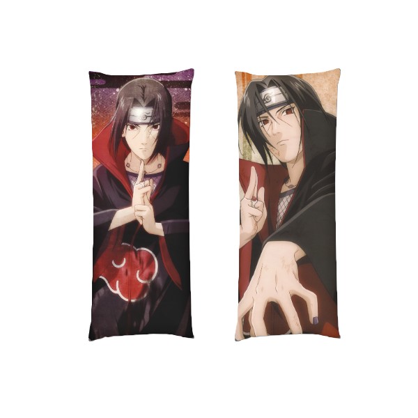 

Подушка ITACHI UCHIHA (3) дакимакура двухсторонняя стандарт 40 х 100 см - MyTee