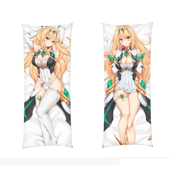 

Подушка MYTHRA (XENOBLADE CHRONICLES ) дакимакура двухсторонняя стандарт 50 х 150 см - MyTee
